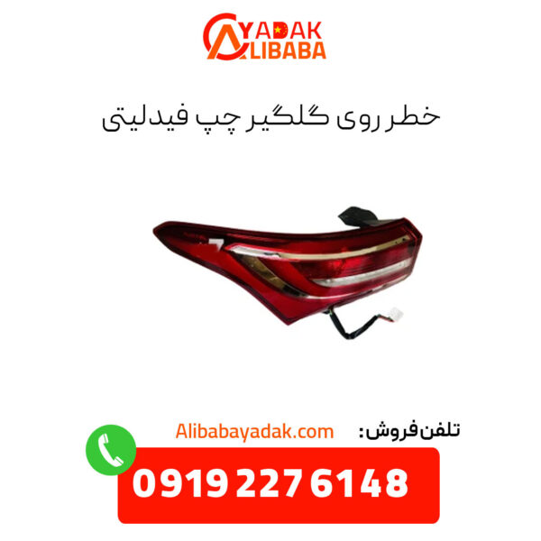 خطر روی گلگیر چپ فیدلیتی